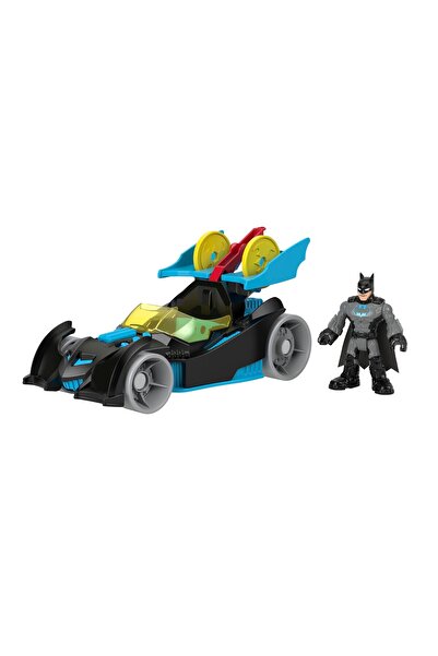 mattel Fisher Price Imaginext DC Super Friends Figurka Batmana s autíčkem v šedém obleku