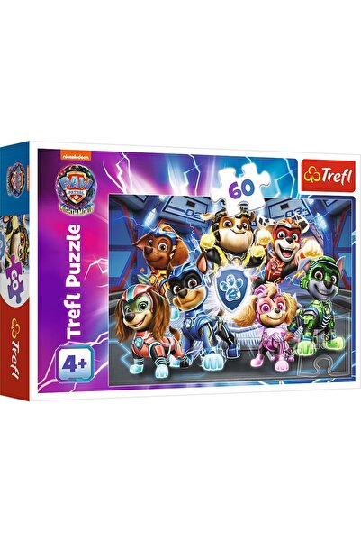 Evelise PUZZLE TREFL 60 PATRULA CATELUSILOR AVENTURILE ORASULUI