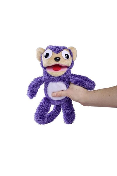 Toys SIMBA SCREAMERZ PLUSH TOY MONKEY PURPLE