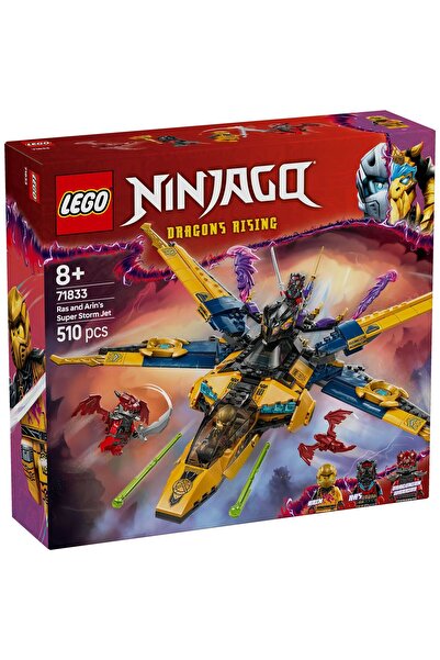 Evelise LEGO NINJAGO SUPERAVIONUL CU REACTIE AL LUI RAS SI ARIN 71833