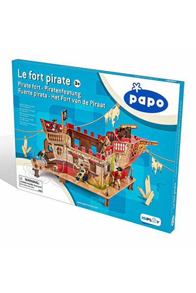 OEM Figurină puzzle 3D Papo, corabie pirat
