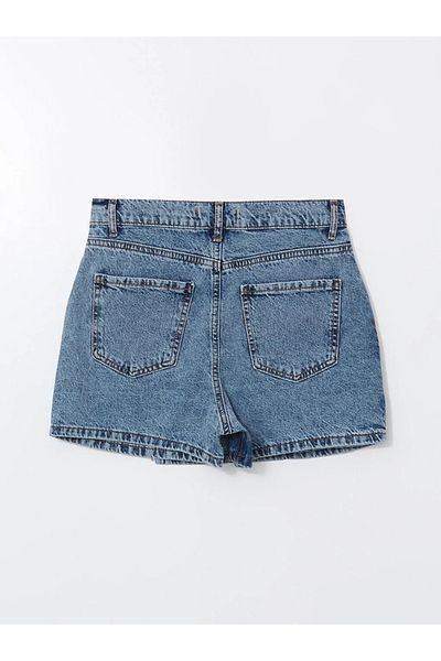 LC Waikiki Fusta scurtă de jeans pentru femei LCW Jeans Standard Fit