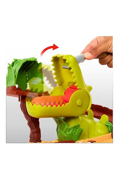 mattel CARS DINO AND LIGHTNING MCQUEEN CAVE CAR PLAYSET