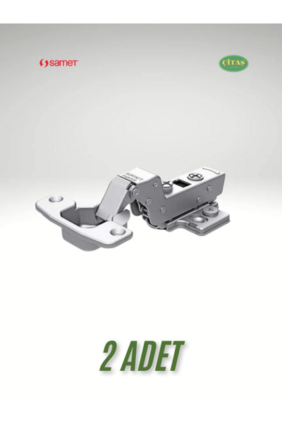 ÇİTAŞ 2 Adet Samet Tam Deve Mobilya Dolap Kapak Menteşesi