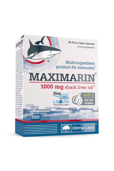 OLIMP SPORT NUTRITION Olimp Maximarin Garlic Sarımsak Shark Liver 60 Kapsül