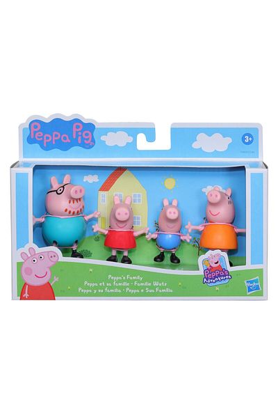 Peppa Pig PEPPA PIG FIGURES PIG FAMILY SET