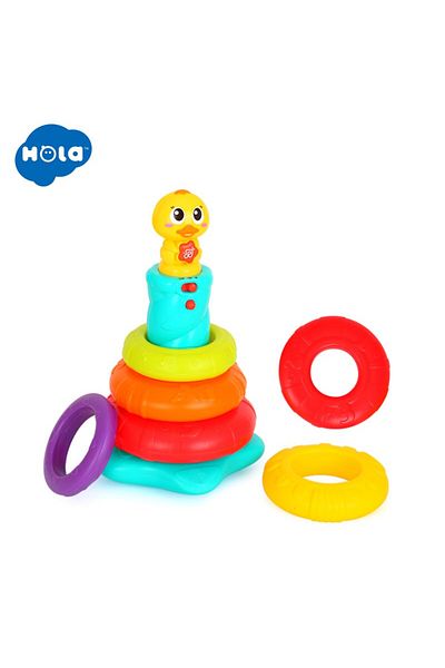 Jucarii Bebe DUCKLING WITH LIGHTS AND MELODIES
