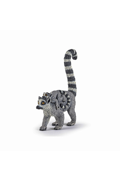 Papo FIGURINA LEMUR CU PUI