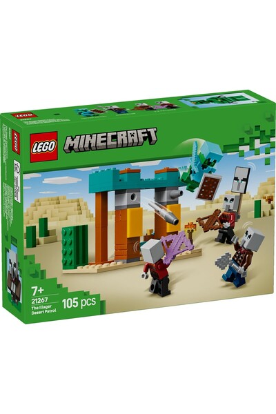 Evelise LEGO MINECRAFT PATRULA ILLAGER ÎN DESERT 21267