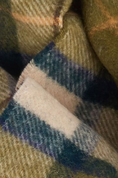 Barbour Unisex Tartan Yün Atkı (%100 LAMBSWOOL) Tn51 Ancient Tartan