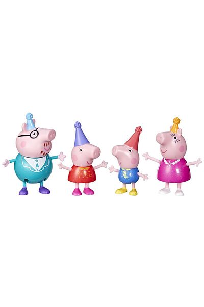 Peppa Pig PIG FAMILY PARTY FIGURE SET