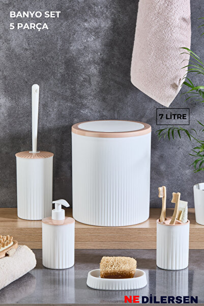 Ne Dilersen Luxury 4-Piece Bathroom Set Stylish Designed Bathroom Set