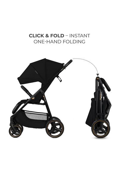 Kinderkraft Sportovní kočárek Kinderkraft Trig3 Onyx Black