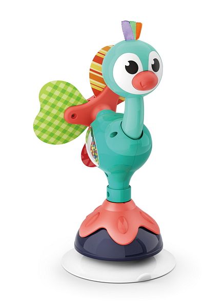 Jucarii Bebe Baby Toy With Suction Cup - Peacock