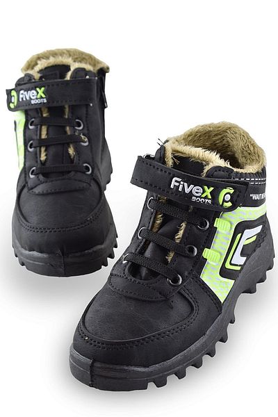 ISPARTALILAR 0130 Ready Sole Boy's Boots Παπούτσια Γούνινα Παιδικά Μποτάκια