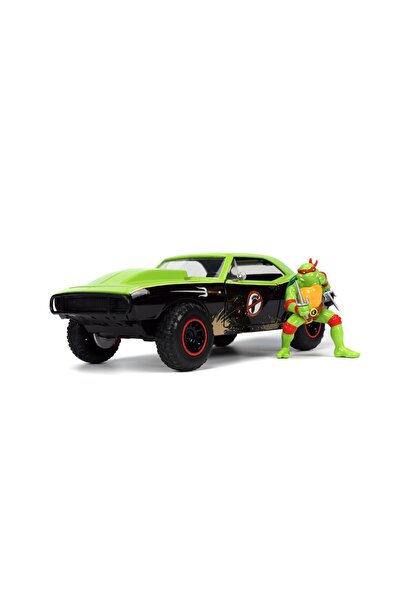 Simba JADA MASINUTA METALICA TESTOASELE NINJA RAPHAEL CHEVY CAMARO 1:24