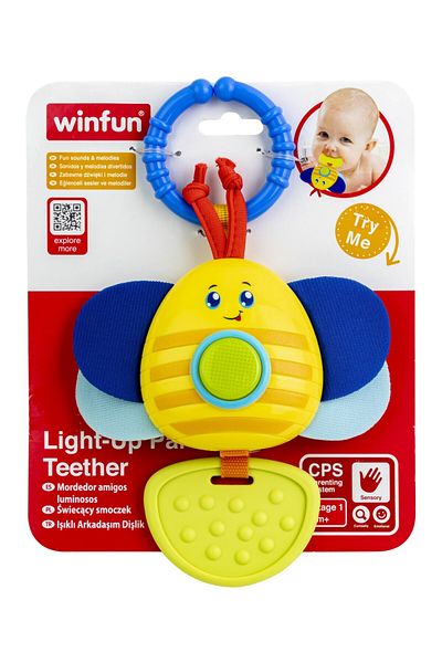 WINFUN Bee Teething Toy