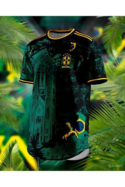 Legent Lady Brazil Green Fenomenon Ronaldo Nazario Custom Design Without Name Jersey