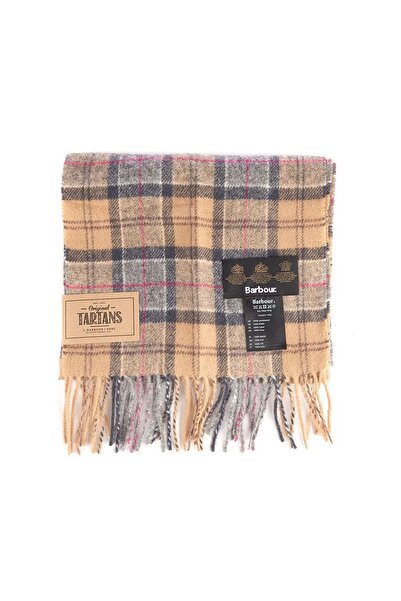 Barbour Unisex Tartan Yün Atkı (%100 LAMBSWOOL) Tn31 Dress Tartan