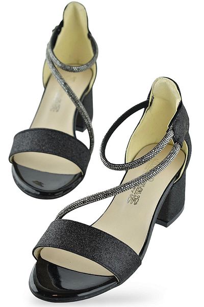 ayakkabiburada 259 Pantofi de rochie de logodnă și nuntă cu toc pentru fete model