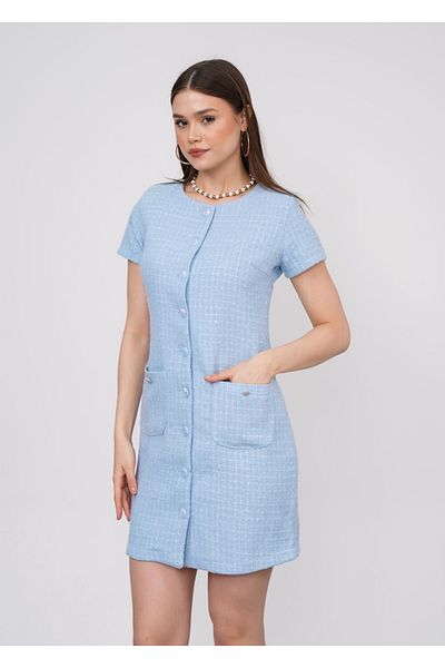 ASM Fashion ROCHIE MINI TUBE DE FEMEI CU BUCĂTĂ
