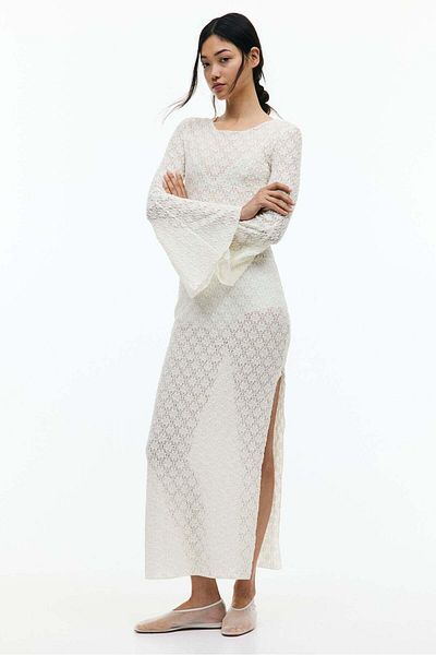 H&M Jacquard-jersey bodycon dress