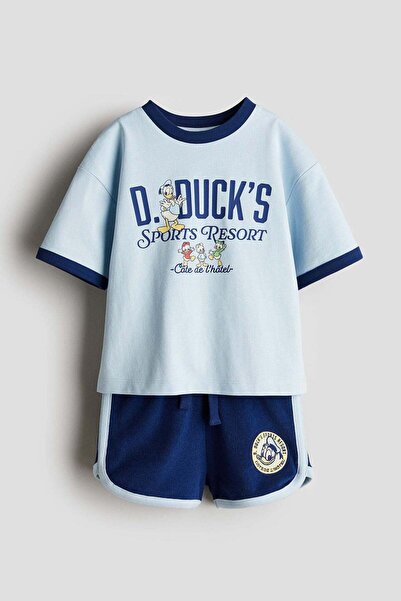 H&M 2-piece T-shirt and shorts set