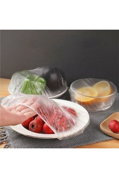IVORY 100Pcs Practical Fresh-Keeping Pot with Quality and Multi-Purpose Lid Food Cap