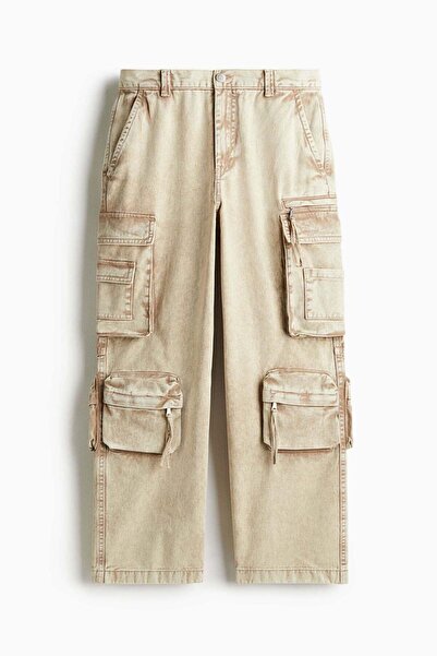 H&M Loose Cargo Jeans