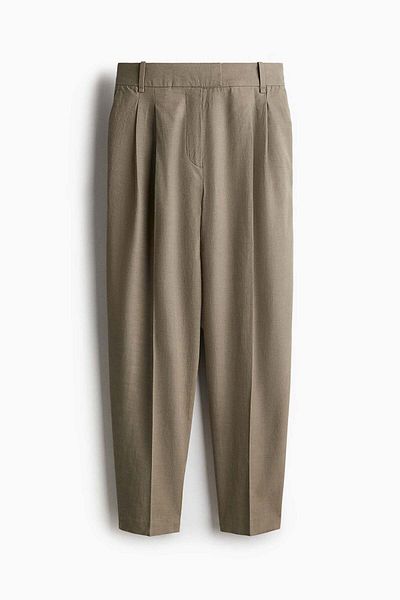 H&M Tapered twill trousers