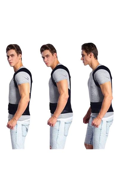 Floranova Special Series Shoulder Correct Posture Spine Back Muscle Strengthener Back Neck Comfortable Men's Upright Posture Corset