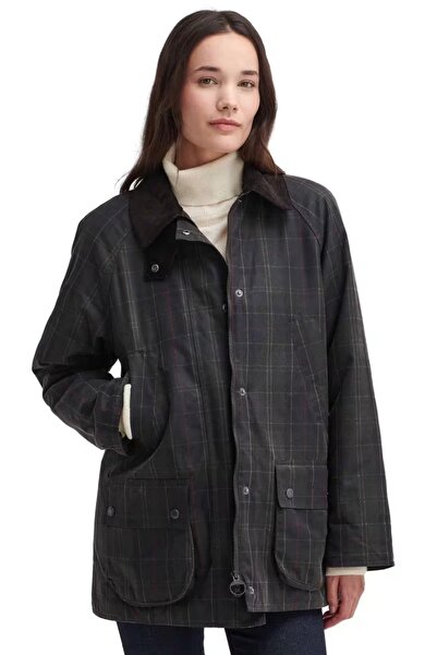 Barbour Tartan Ashby Yağlı Ceket Ol71 Dark Classic