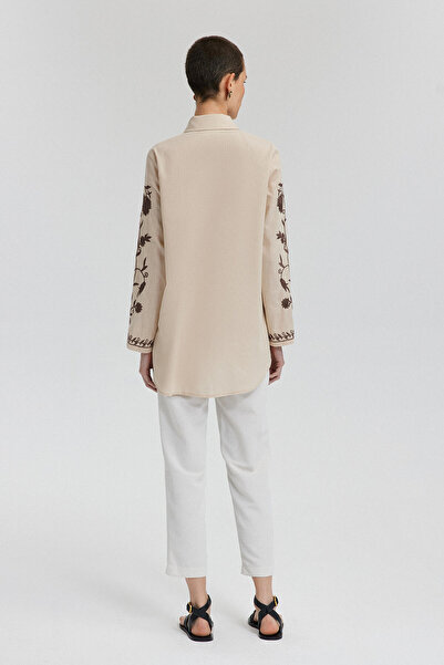 Touché Privé ÇİÇEK NAKIŞLI GÖMLEK