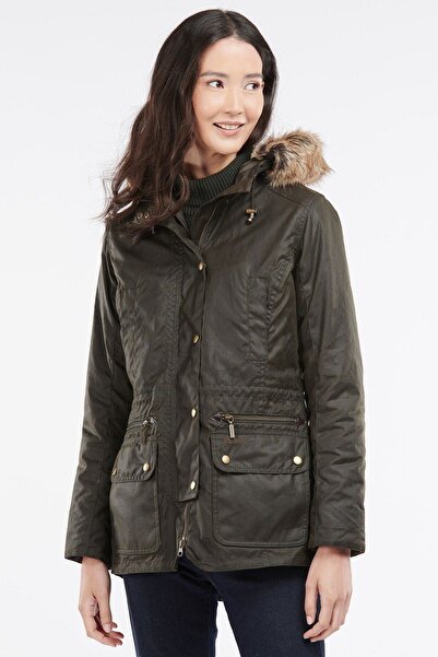 Barbour Kelsall Yağlı Parka Ol71 Olive