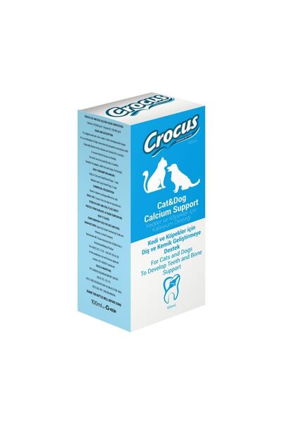 Crocus Kedi&köpek Kalsiyum Destek 100ml