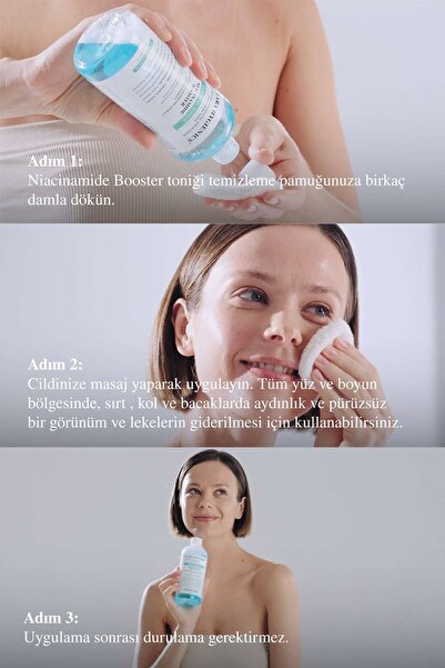 Clara Hygienics Niacinamide Booster Gözenek Sıkılaştırıcı Tonik 400ml – Aydınlatıcı Canlandırıcı Vegan(Yüz Ve Vücut)
