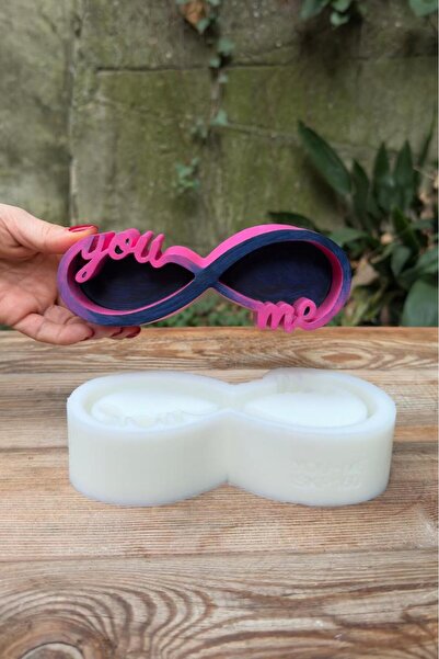 rufus concept Sonsuzluk YOU ME Silikon Kap Kalıbı