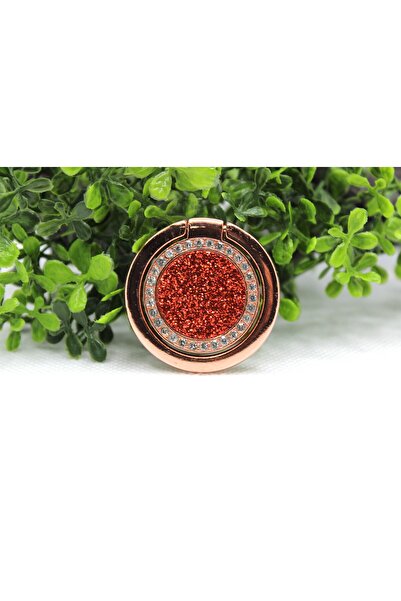 Genel Markalar Popsocket Telefon Tutacağı Yüzük Demir Model ve Taşlı Parmak Tutucu Akrobat Kırmızı Belirtilmemiş To