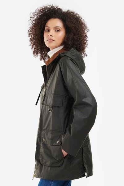 Barbour Highclere Yağlı Ceket Ol71 Olive