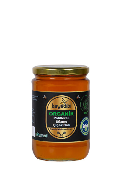 Kayadibi Organik Polifloralı Süzme Çiçek Balı 850 Gr