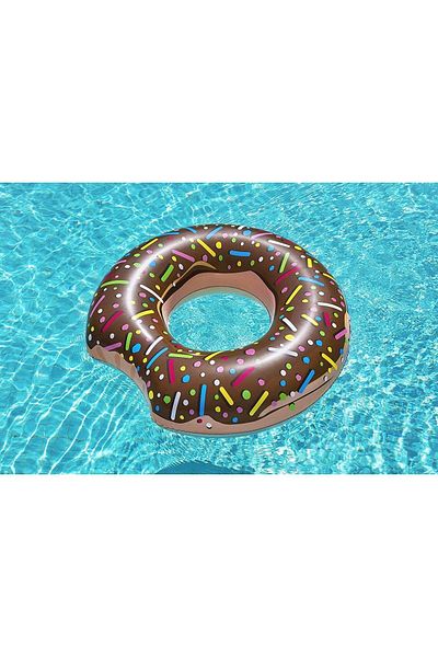 BESTWAY 107 Cm Inflatable Donut Bagel - Sea Bagel Donut