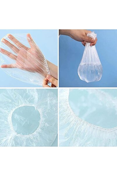 Vi Caro 100Pcs Practical Freshness Preserving Pots and Saucers Cap | Multi-Purpose Cover Food Bonnet Bag