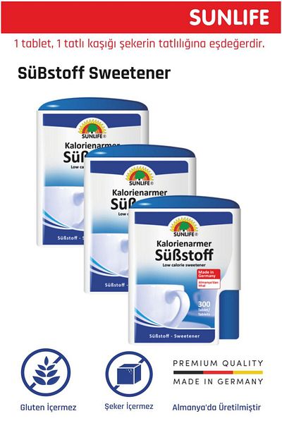 Sunlife Substoff Sweetener 300 Tablets