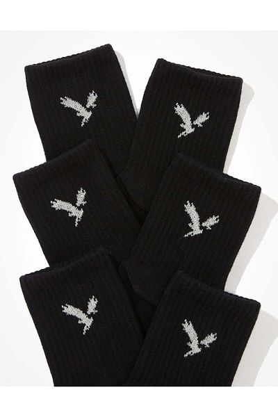 AMERICAN EAGLE جوارب صديقها Ae - عبوة من 3 قطع