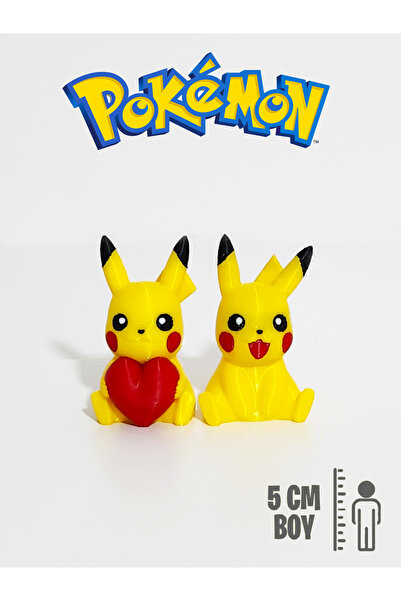 Suelo Butik Pikachu Çift Sevgililer Günü Hediyesi Pikaçu Pokemon Figür Oyunca...