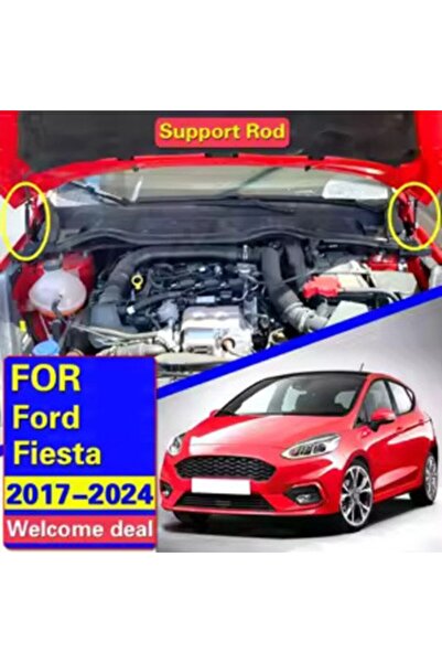 TAKA AMORTİSÖR 2017-2023 Ford Fiesta Uyumlu KAPUT Amortisörü KİTİ- SET