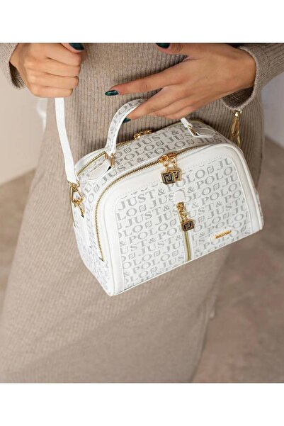 Just Polo حقيبة يد وكتف نسائية من جوستبولو بحزام طويل وحقيبة كروس TYC00ET2057