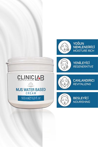 Cliniclab Mjs Moisturizing and Repairing Water Based Cream 500 ml
