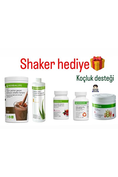 Herbalife Maximum Başlangıç Paketi (shake-aloevera-çay-thermo-multifiber)