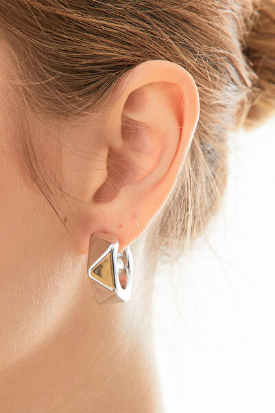 Fulla Moda Half Hoop Earrings